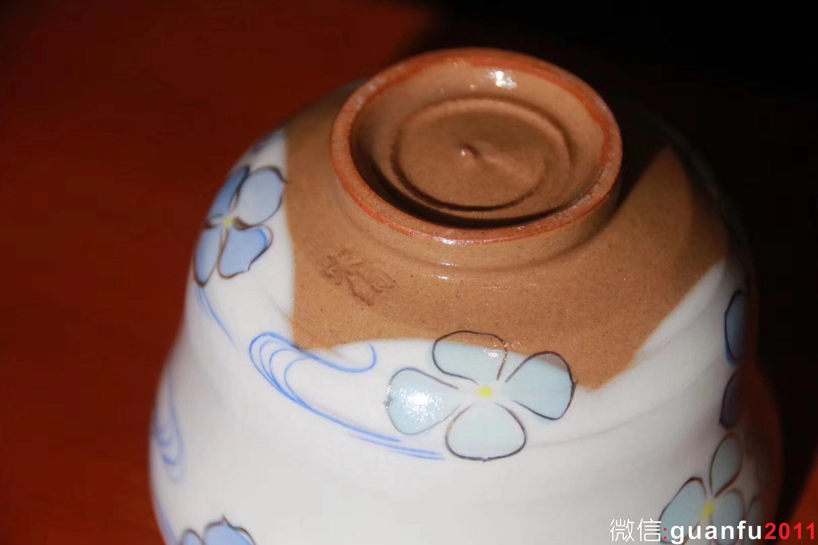 水出勝老師 粉引對杯