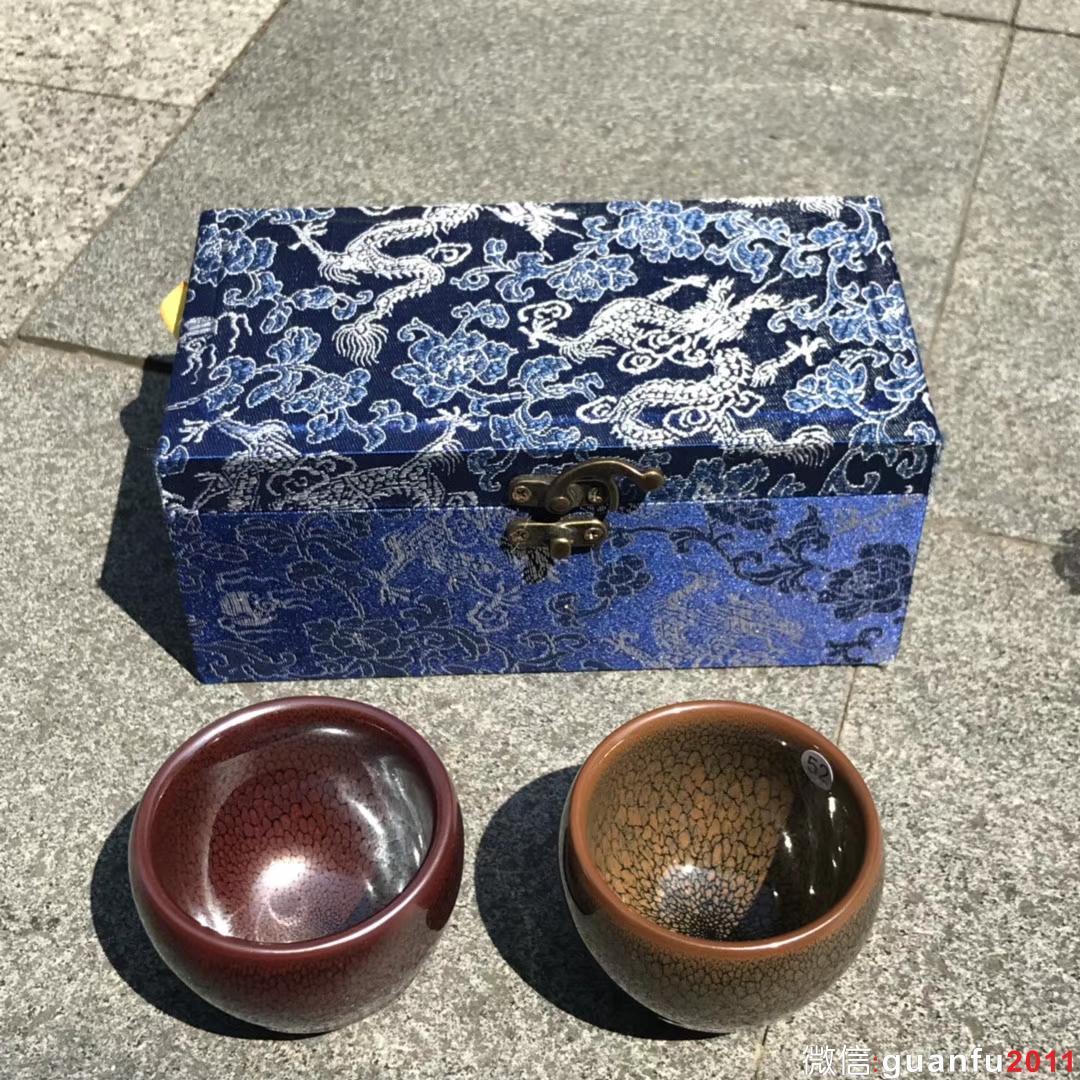 陳大鵬師傅 鷓鴣斑對杯