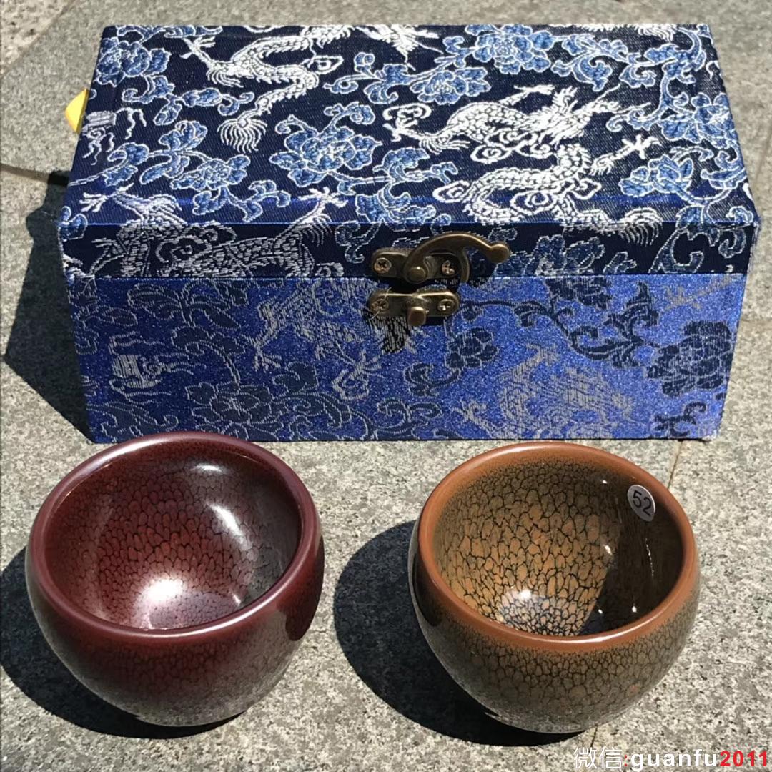 陳大鵬師傅 鷓鴣斑對杯