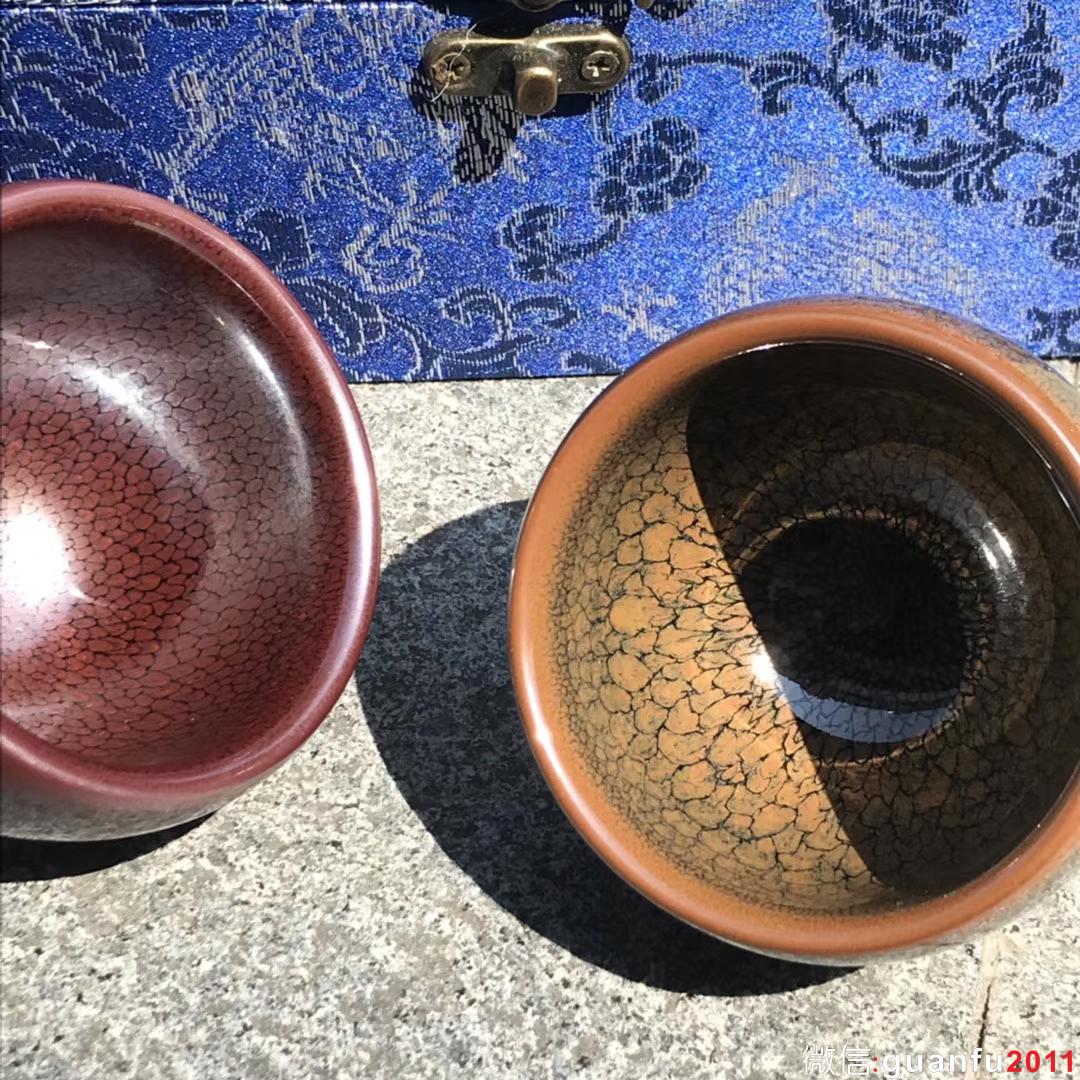 陳大鵬師傅 鷓鴣斑對杯