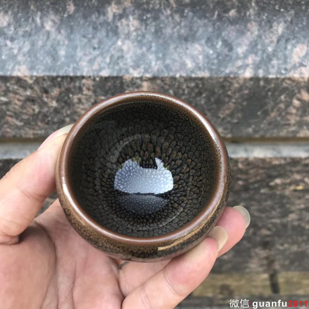 陳大鵬老師作品:鷓鴣斑、蛋杯，完美無瑕精品。