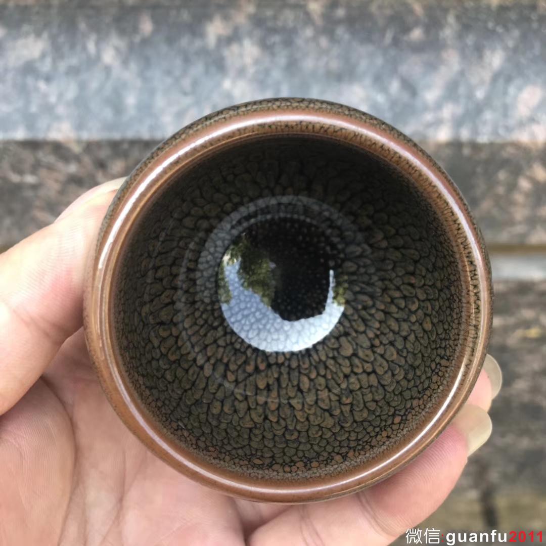 陳大鵬老師作品:鷓鴣斑、蛋杯，完美無瑕精品。