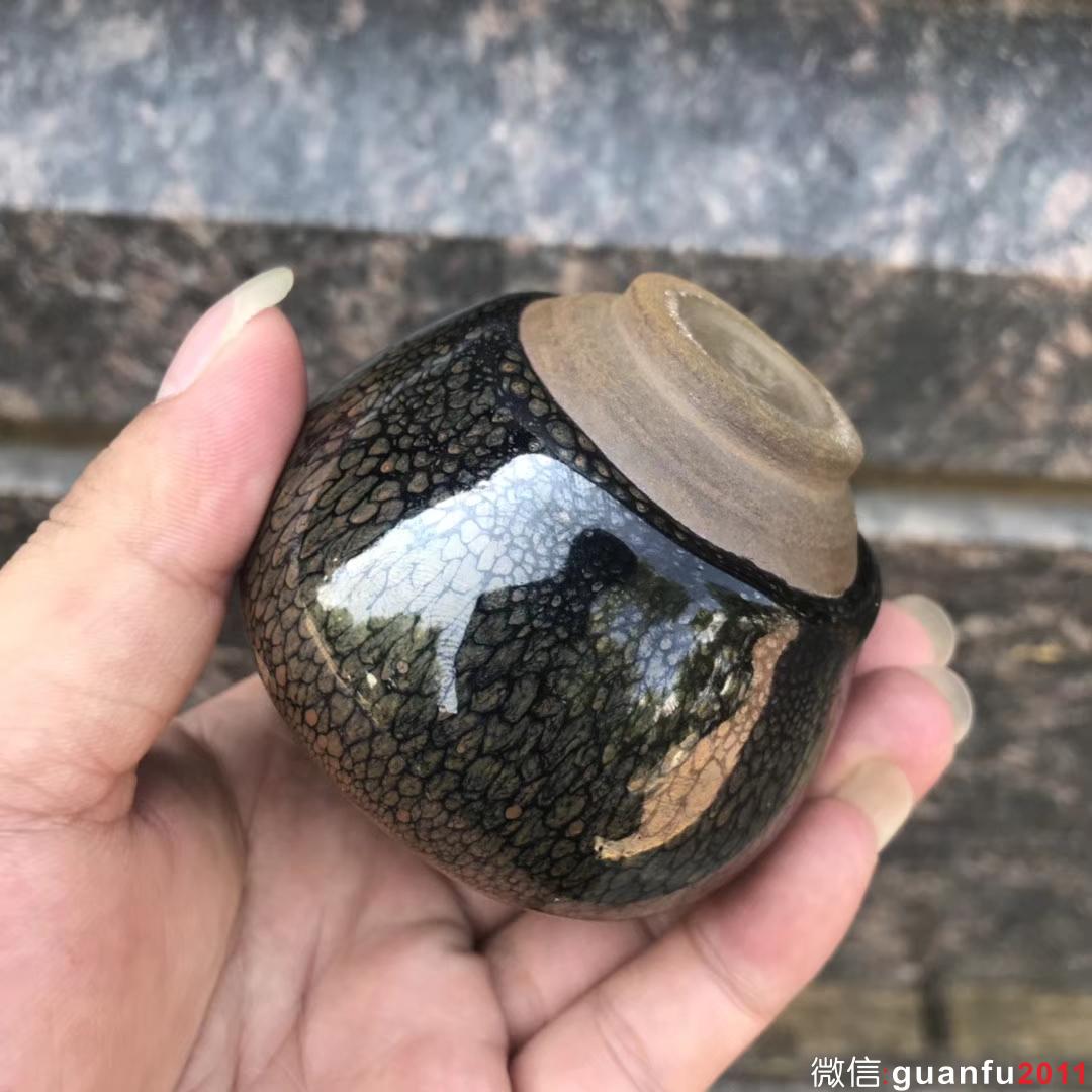 陳大鵬老師作品:鷓鴣斑、蛋杯，完美無瑕精品。