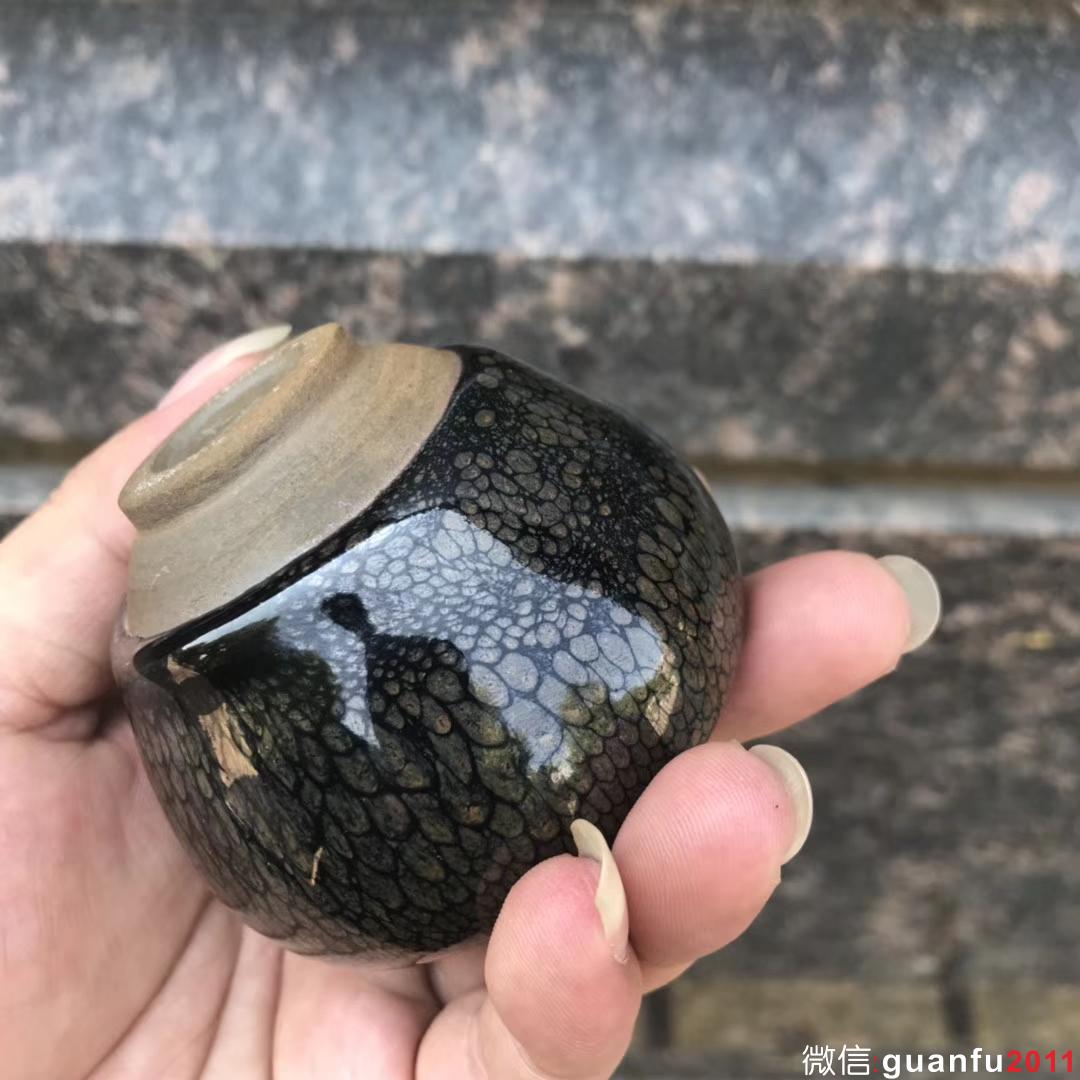 陳大鵬老師作品:鷓鴣斑、蛋杯，完美無瑕精品。