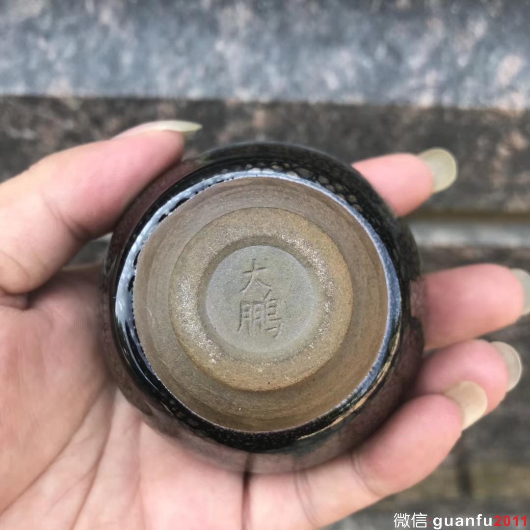 陳大鵬老師作品:鷓鴣斑、蛋杯，完美無瑕精品。