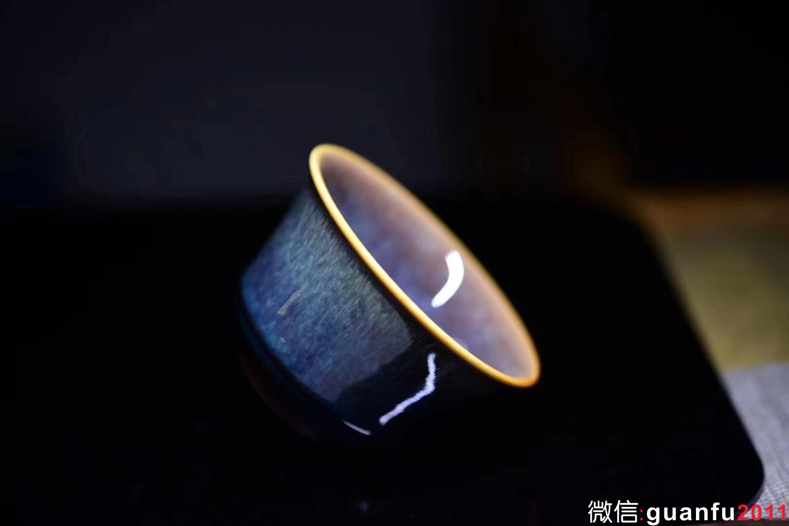 范澤鋒老師：星月盞 夢之藍 口徑:9高：5