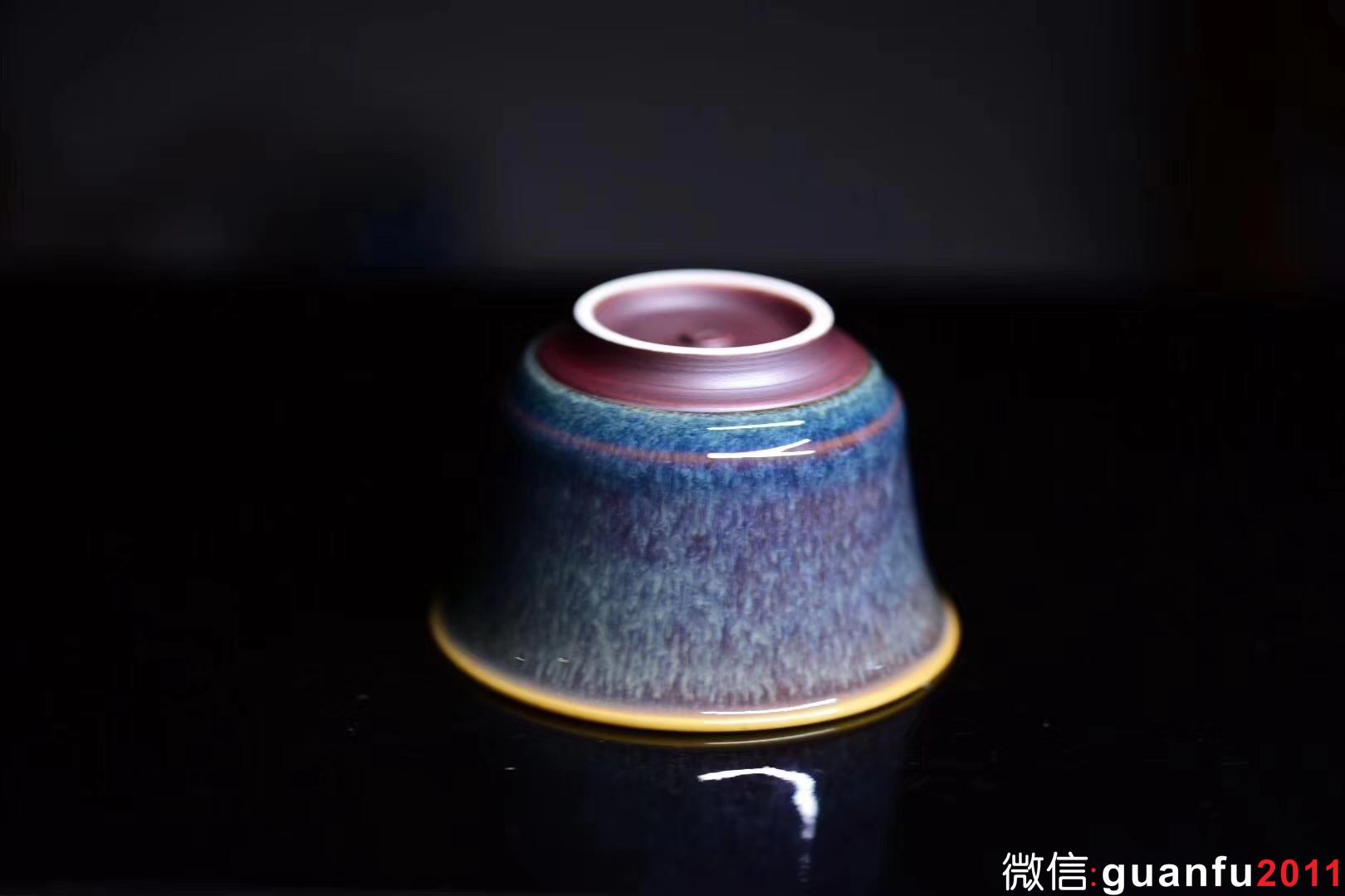 范澤鋒老師：星月盞 夢之藍 口徑:9高：5