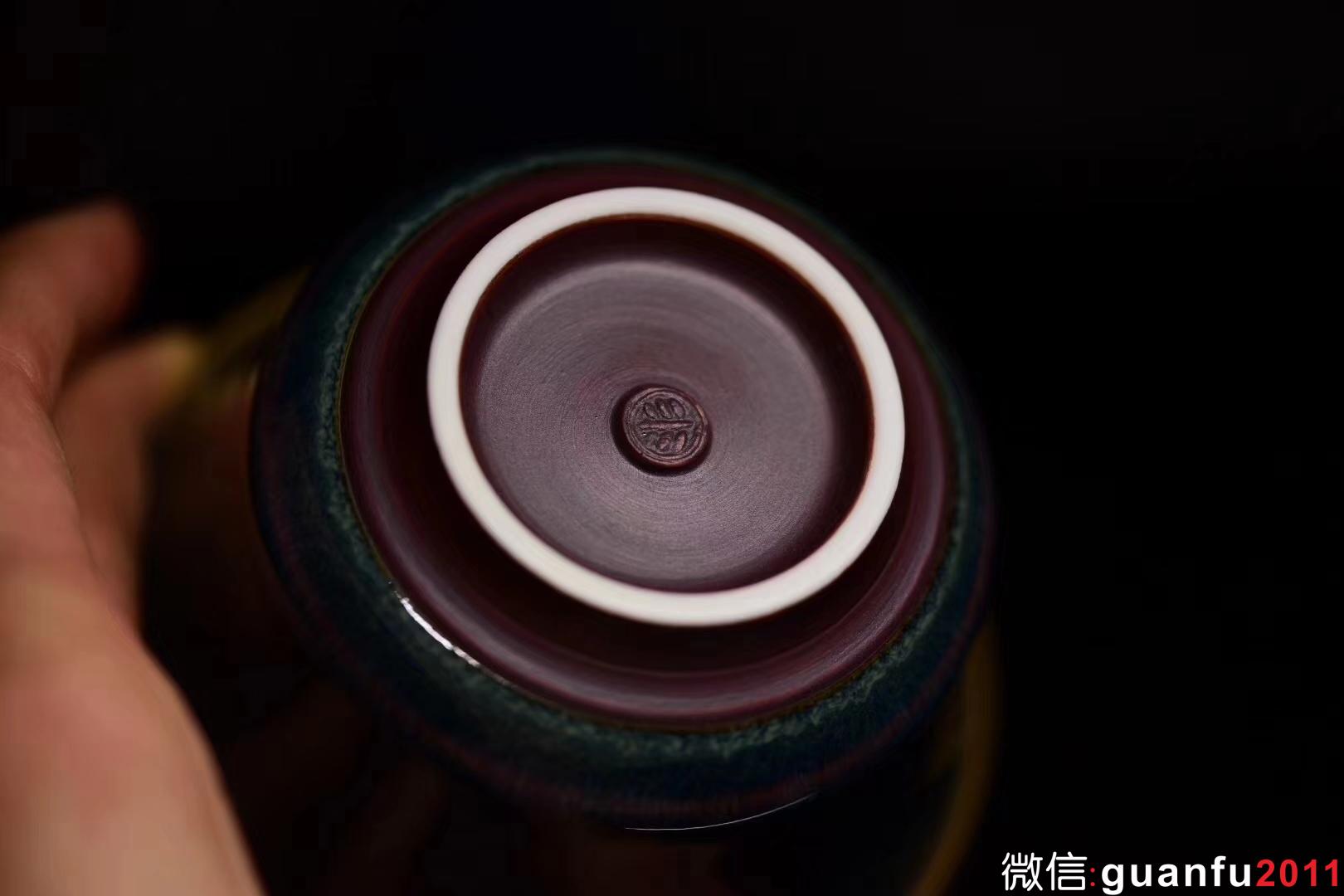 范澤鋒老師：星月盞 夢之藍 口徑:9高：5