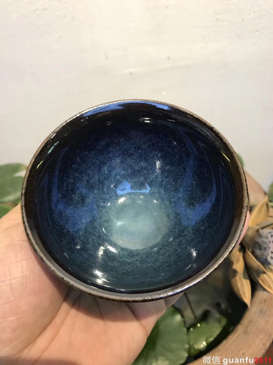 國大師 孫建興老師 烏金藍 茶盞