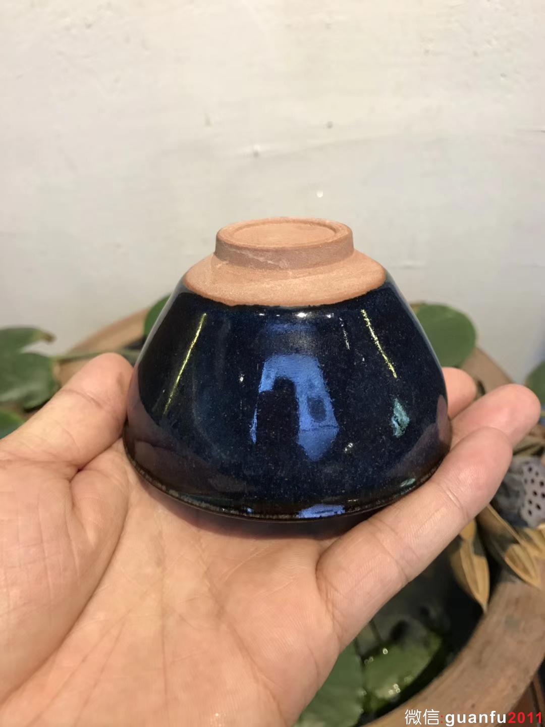 國大師 孫建興老師 烏金藍 茶盞