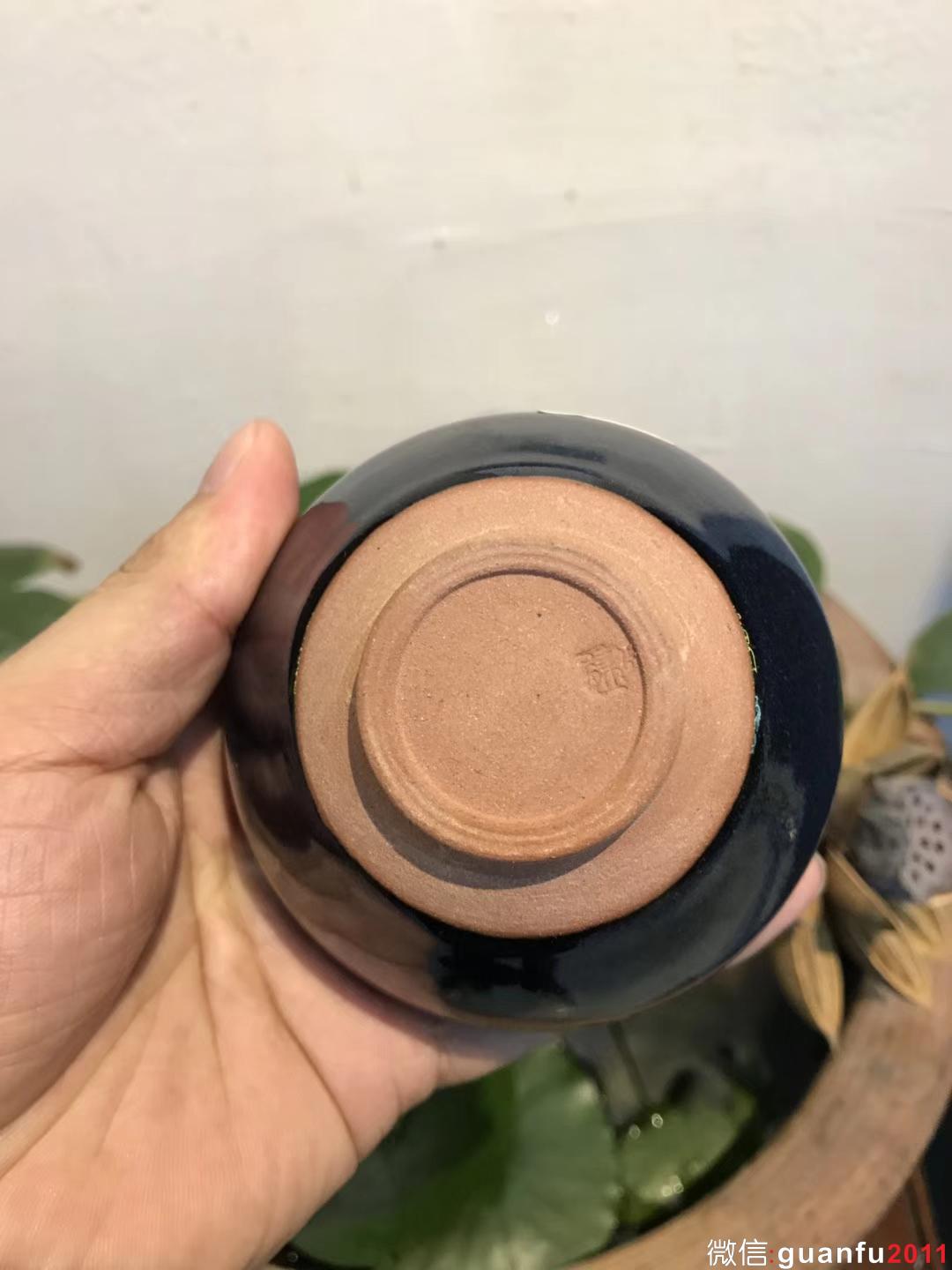 國大師 孫建興老師 烏金藍 茶盞