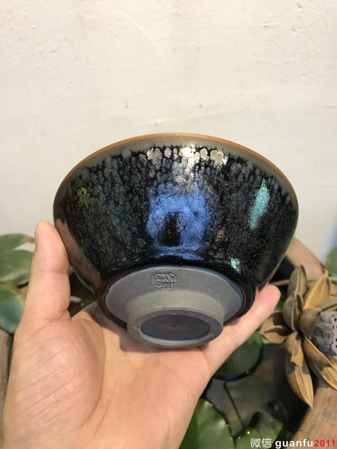 收藏級 大器 水出勝老師 油滴 大斗笠 限量版