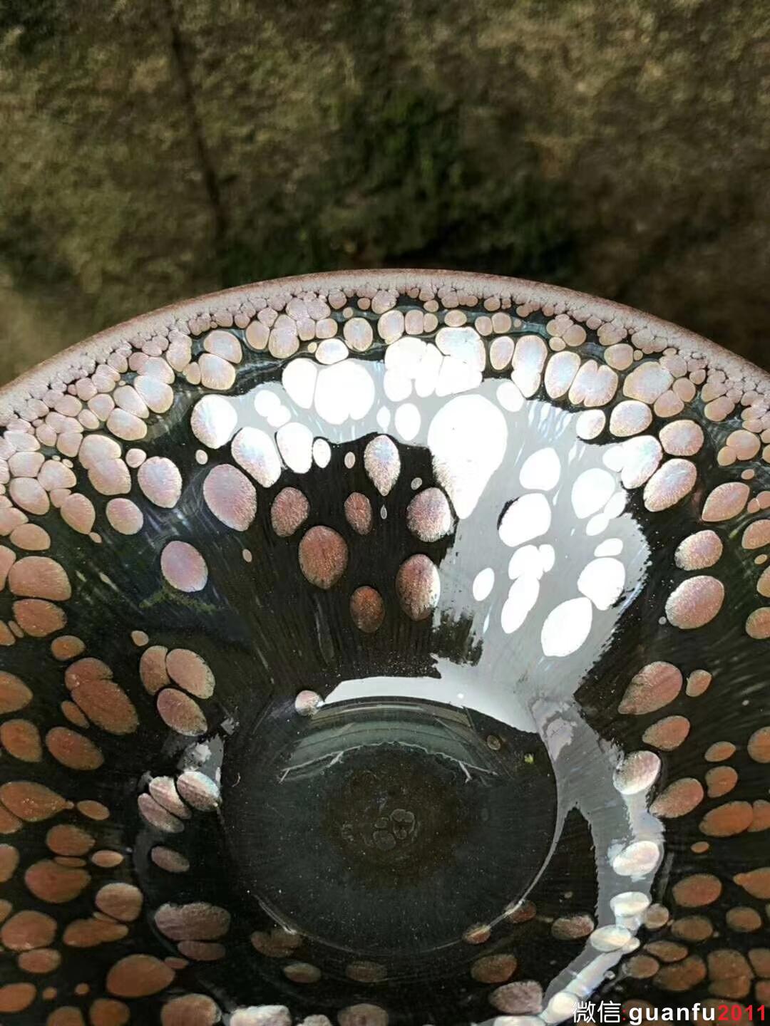 （蓮初） 李盞工坊 李昌海老師作品 （蓮初）鷓鴣斑  10.5（斗笠）