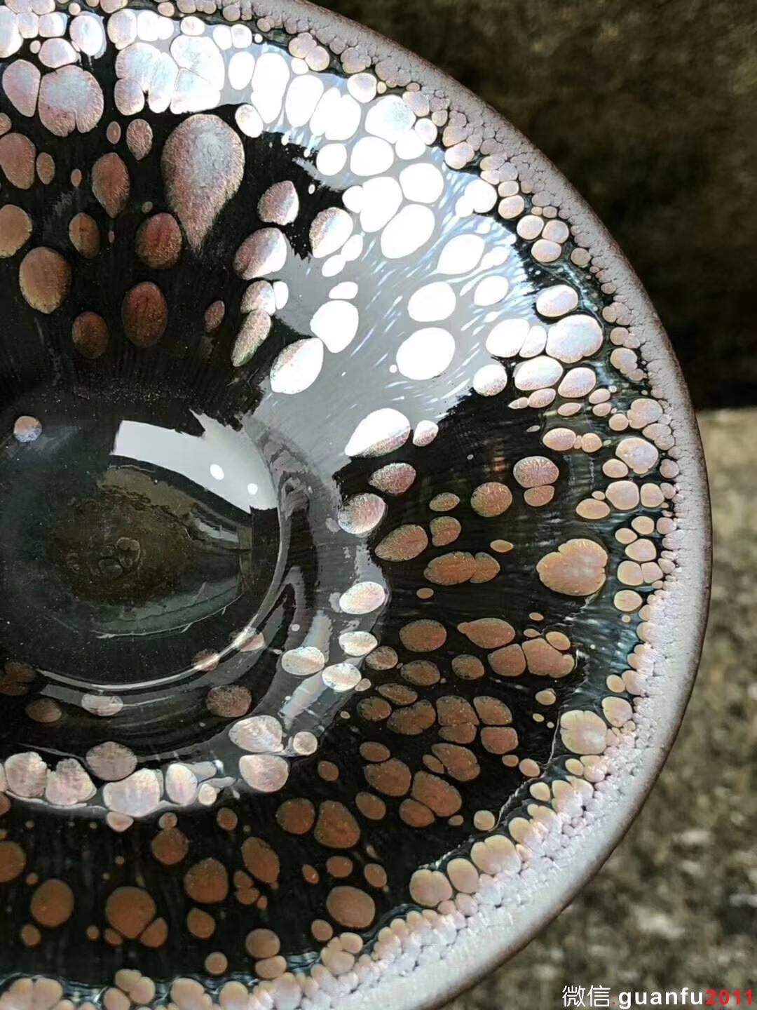 （蓮初） 李盞工坊 李昌海老師作品 （蓮初）鷓鴣斑  10.5（斗笠）