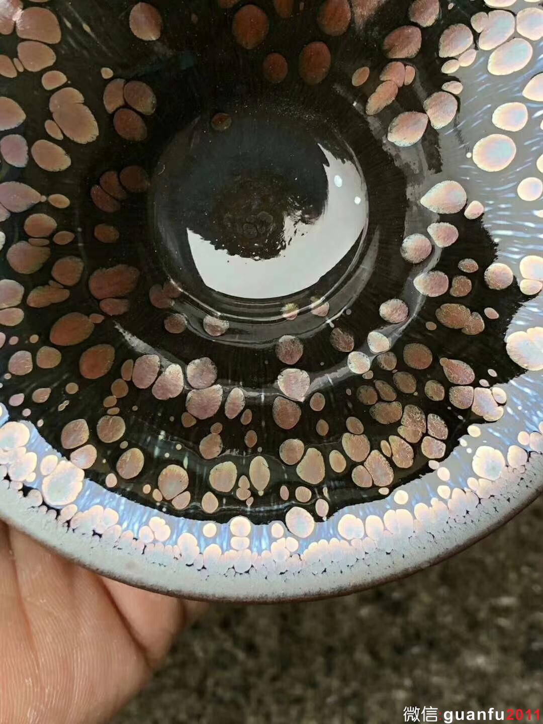 （蓮初） 李盞工坊 李昌海老師作品 （蓮初）鷓鴣斑  10.5（斗笠）