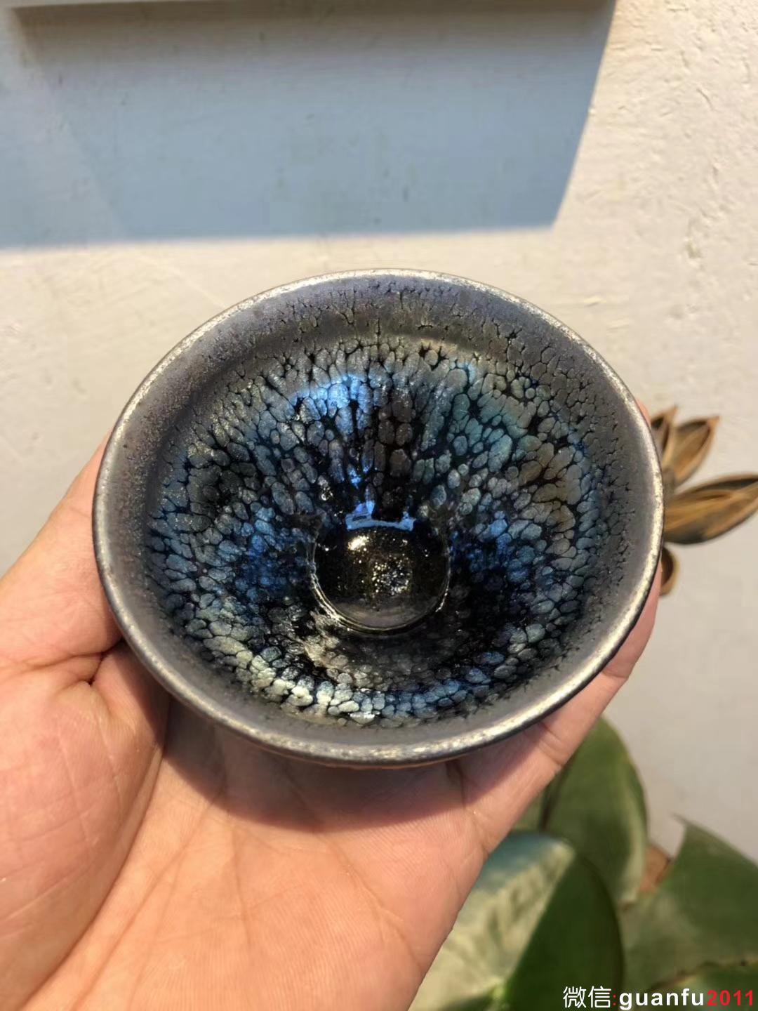 【李達(dá)】老師作品 鷓鴣斑茶盞 （限量版滴 束囗） 口徑：8.5高：5.8