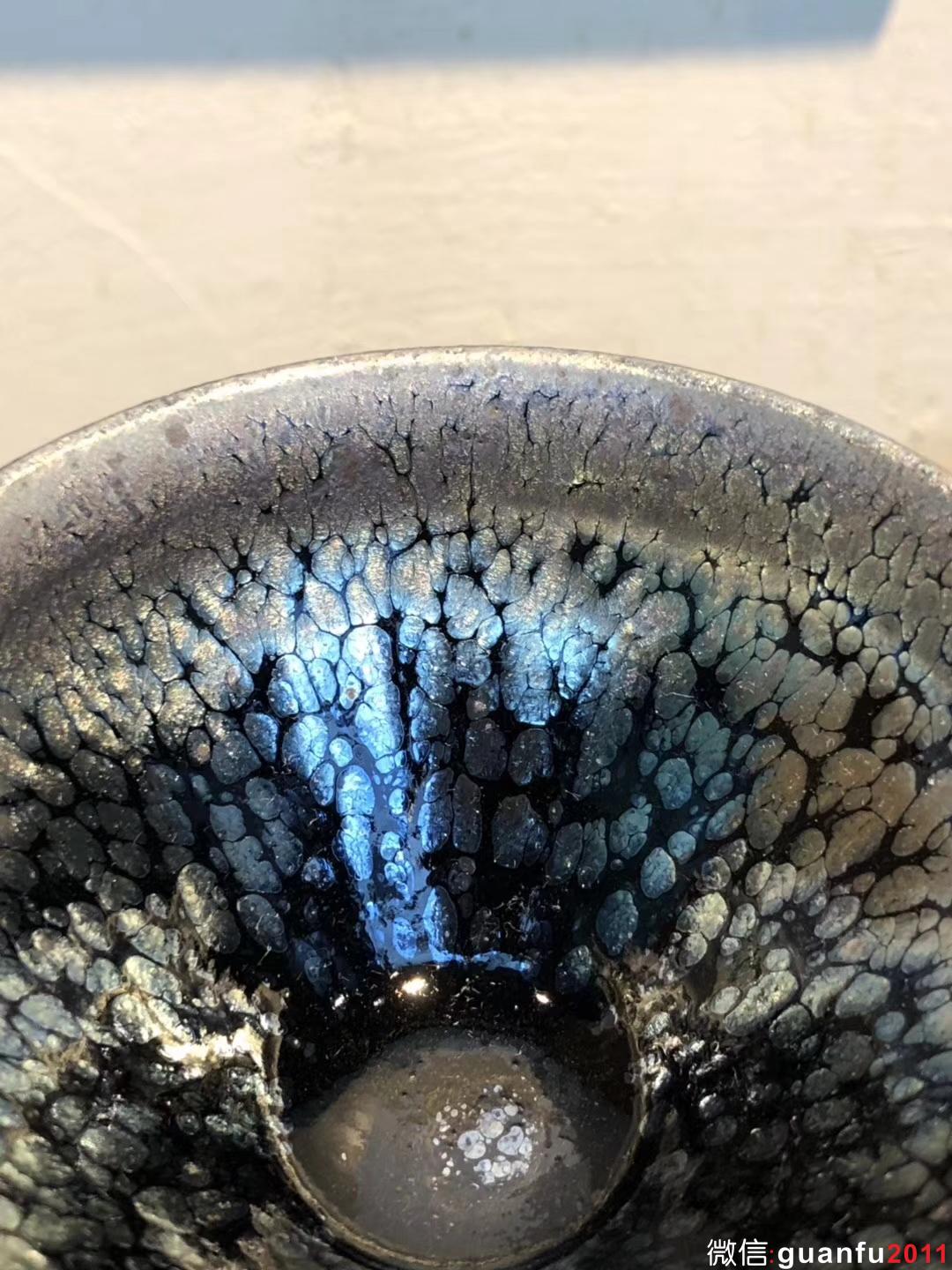 【李達(dá)】老師作品 鷓鴣斑茶盞 （限量版滴 束囗） 口徑：8.5高：5.8