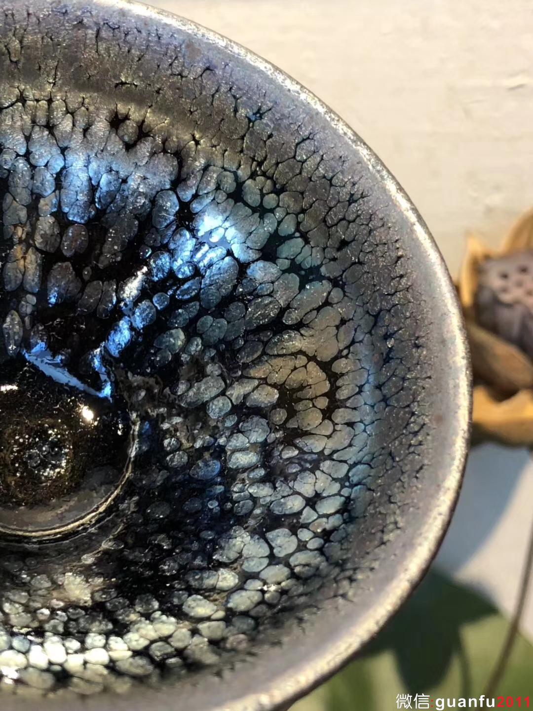 【李達(dá)】老師作品 鷓鴣斑茶盞 （限量版滴 束囗） 口徑：8.5高：5.8