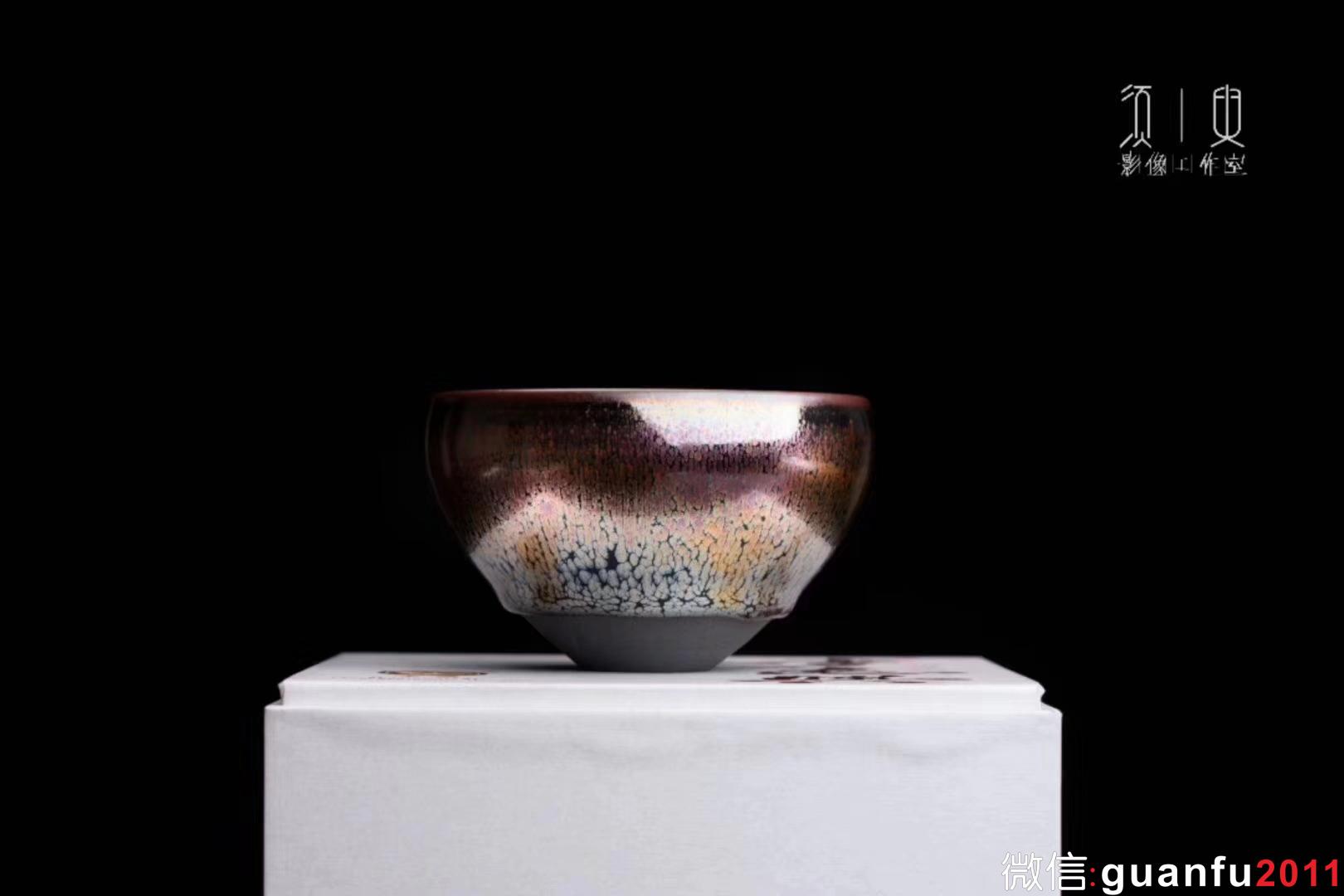 李盞工坊 高級工藝美術師：李遠興老師 紫霞系列產(chǎn)品之一 缽型 口：9高：6