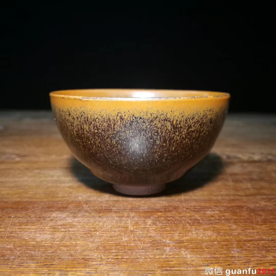 龍窯柴燒兔毫盞～楊建平師傅作品