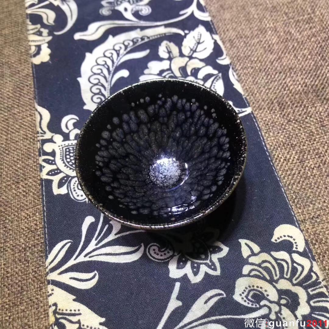 荷塘月色  斗笠 揭繼榮師傅作品 口徑約9.0厘米 高5.0厘米