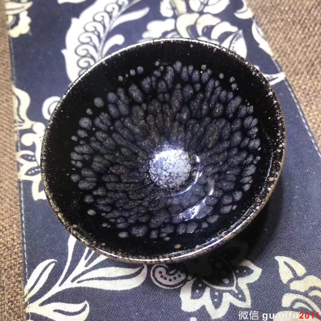 荷塘月色  斗笠 揭繼榮師傅作品 口徑約9.0厘米 高5.0厘米