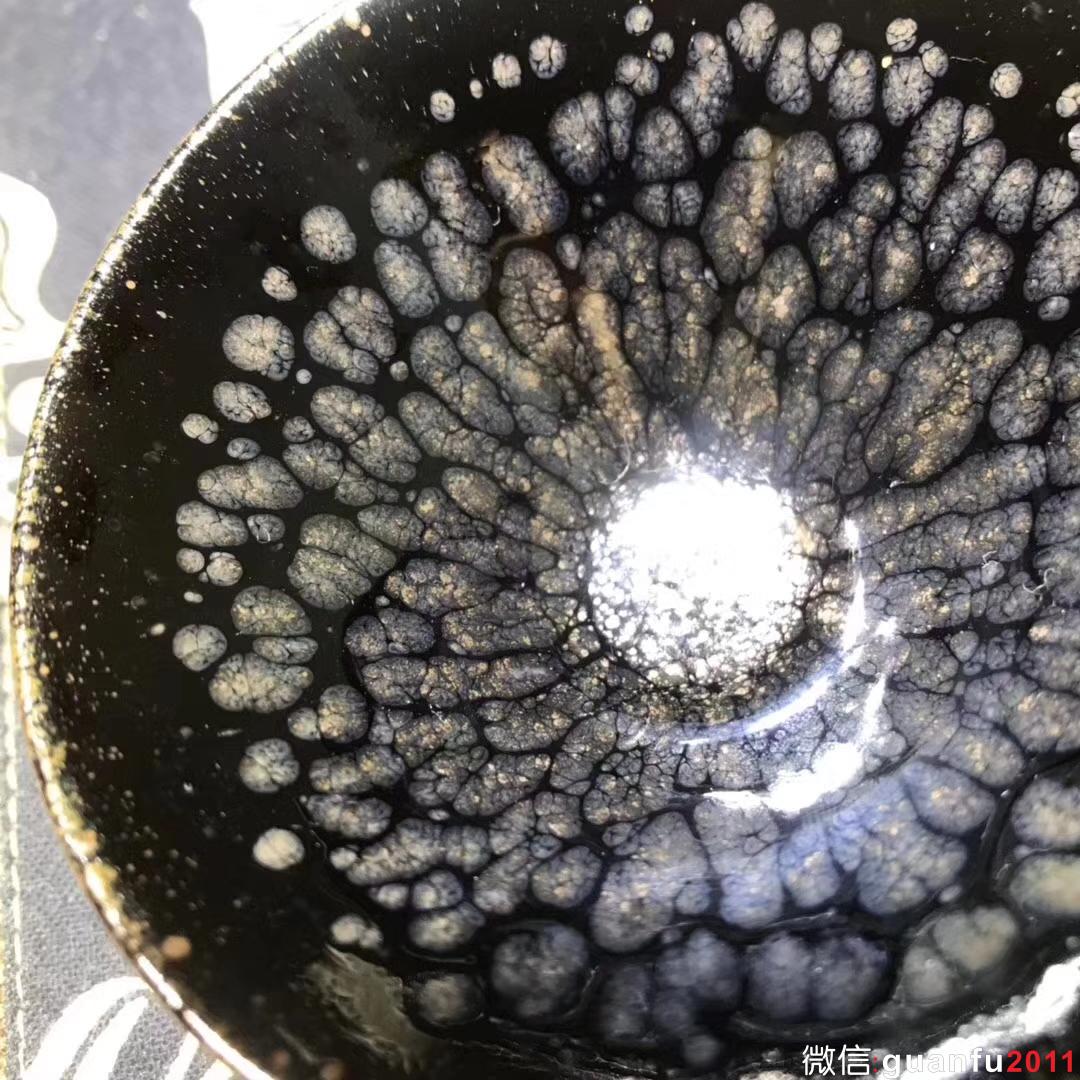 荷塘月色  斗笠 揭繼榮師傅作品 口徑約9.0厘米 高5.0厘米