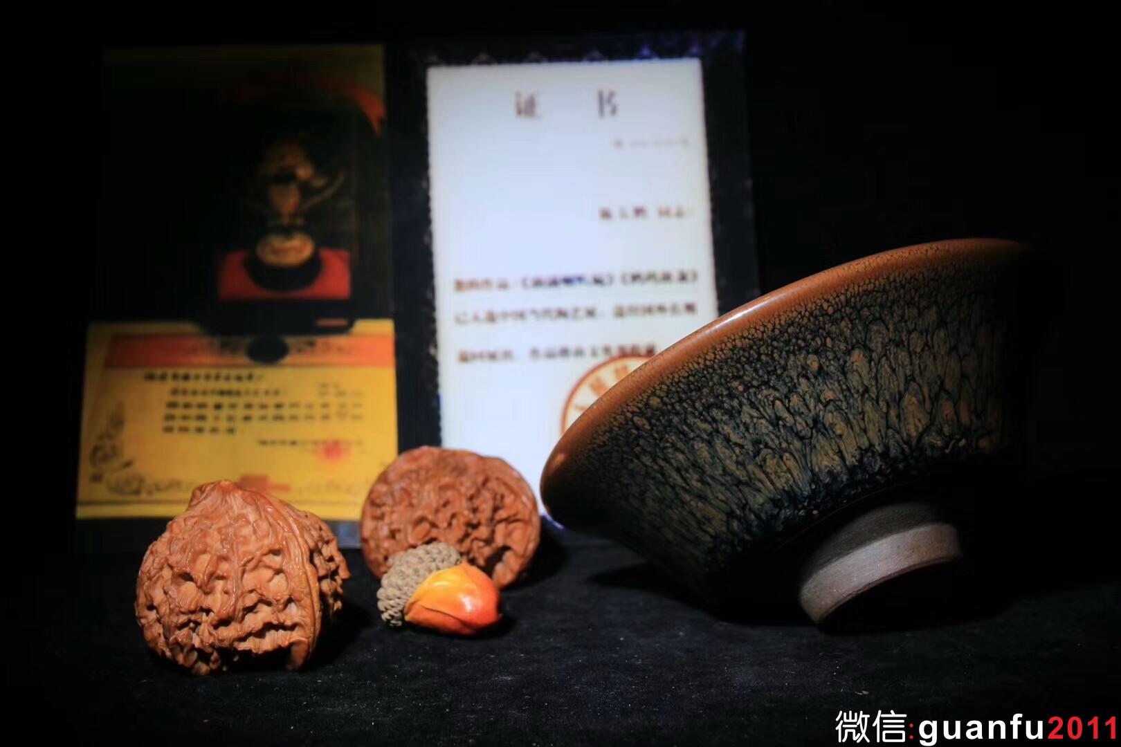 鷓鴣斑-陳大鵬制 規(guī)格：10.5*4.4公分 收藏級(jí)作品