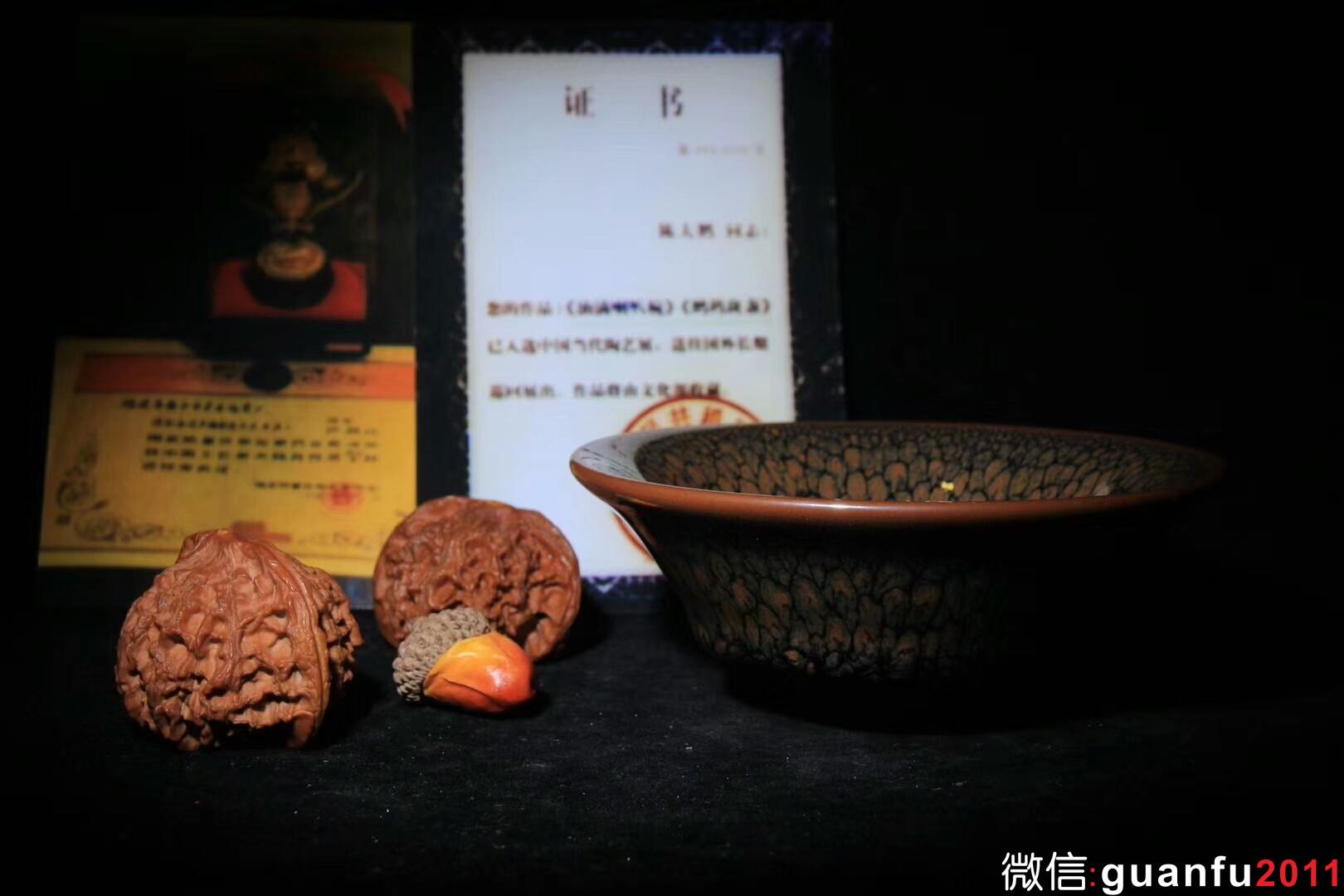 鷓鴣斑-陳大鵬制 規(guī)格：10.5*4.4公分 收藏級(jí)作品