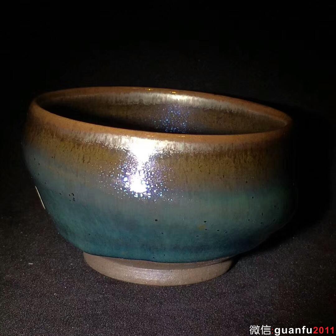 臺灣-陶藝家李春和老師臺灣（藥釉）曜變第一人-茶盞