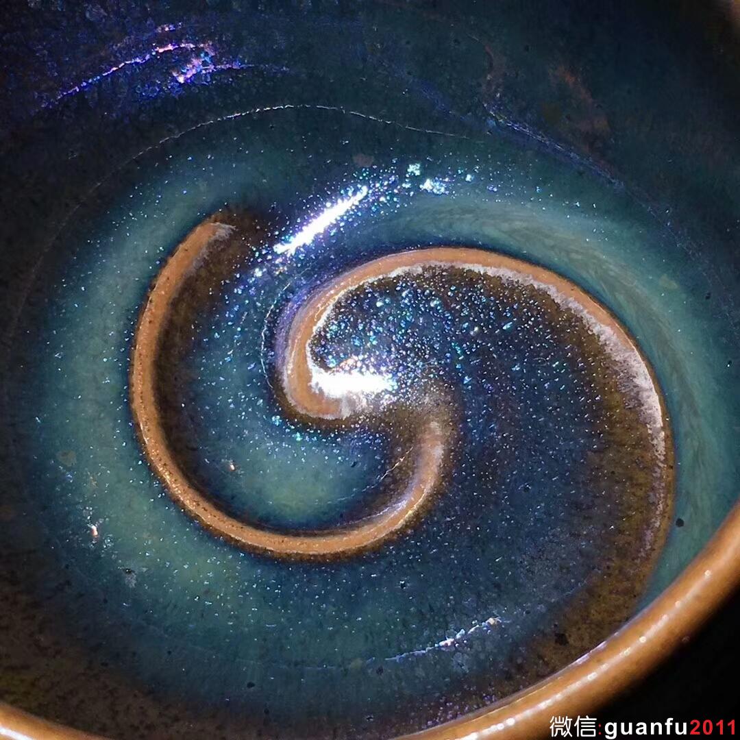 臺灣-陶藝家李春和老師臺灣（藥釉）曜變第一人-茶盞