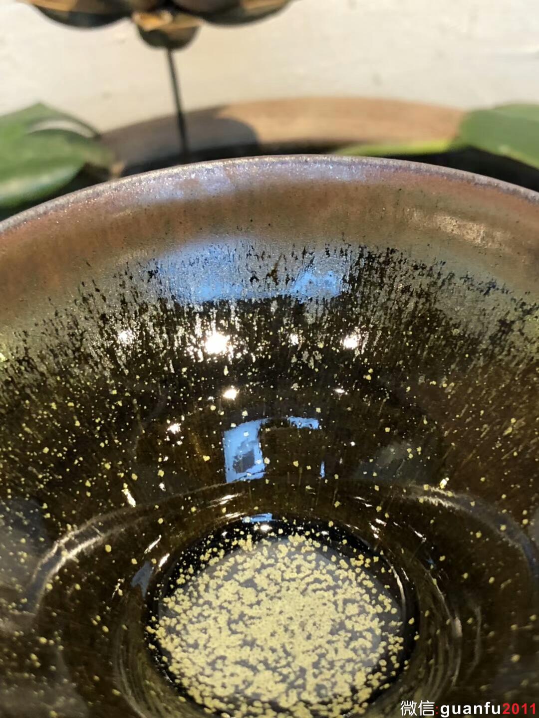 茶綠釉 星辰星  玉蘭杯 （柴燒）李遠(yuǎn)興老師作品