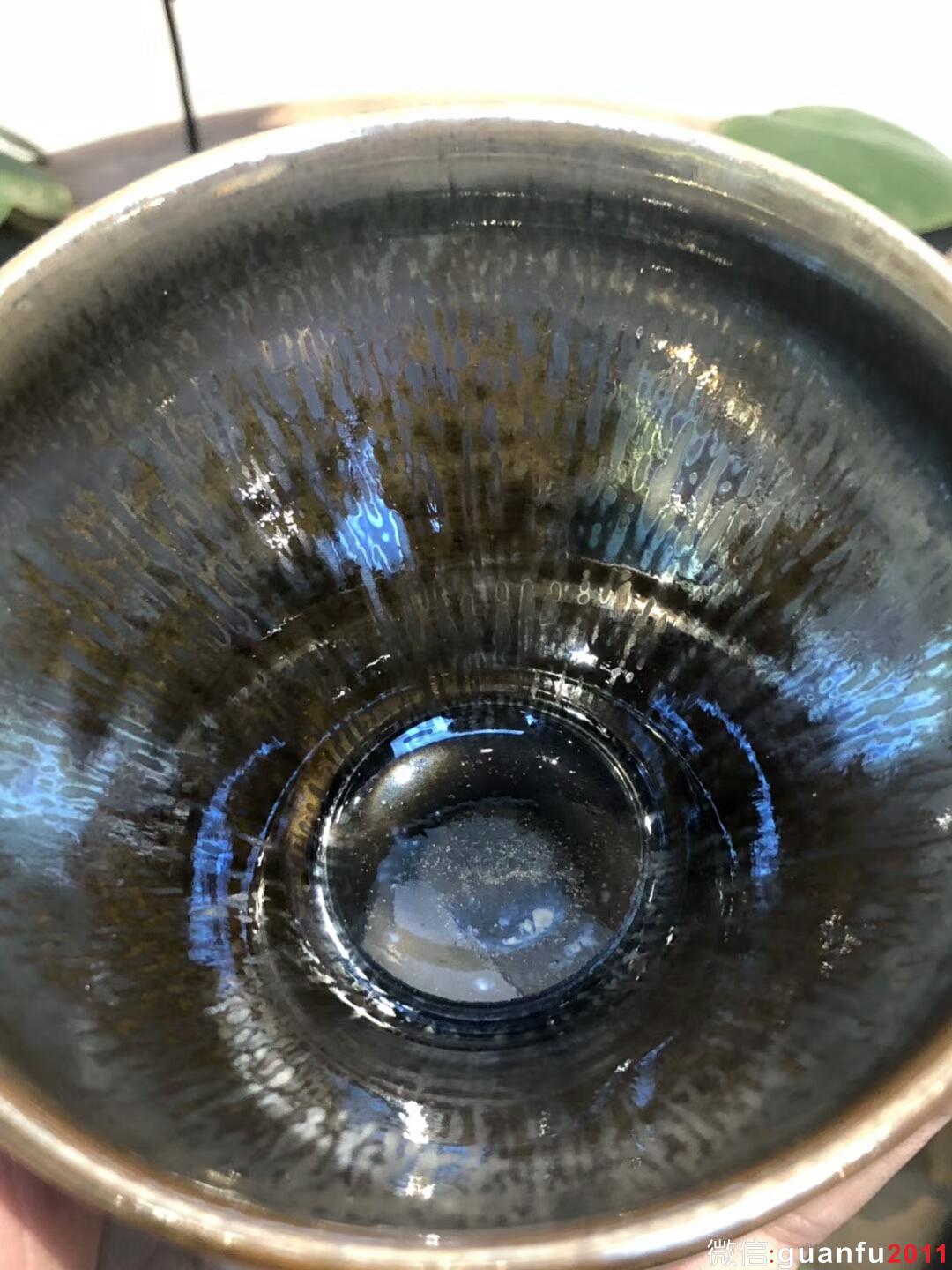 陸金喜老師 新品來襲、柴燒之天賜異彩—-曜變茶盞