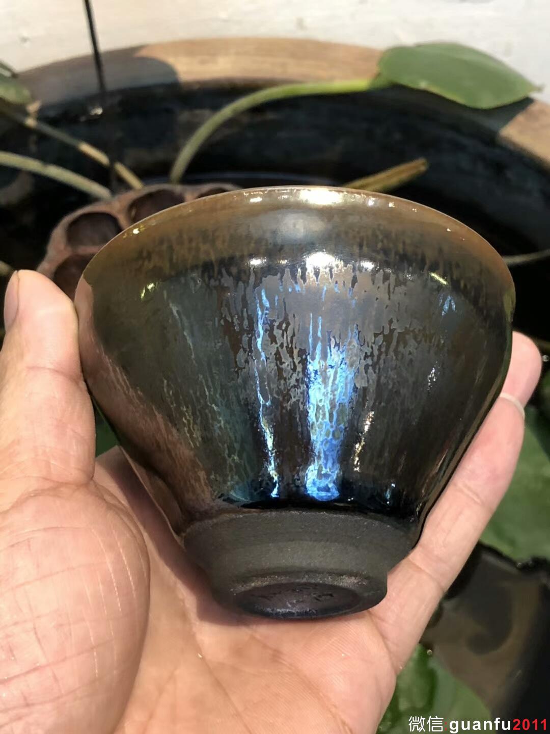 陸金喜老師 新品來襲、柴燒之天賜異彩—-曜變茶盞