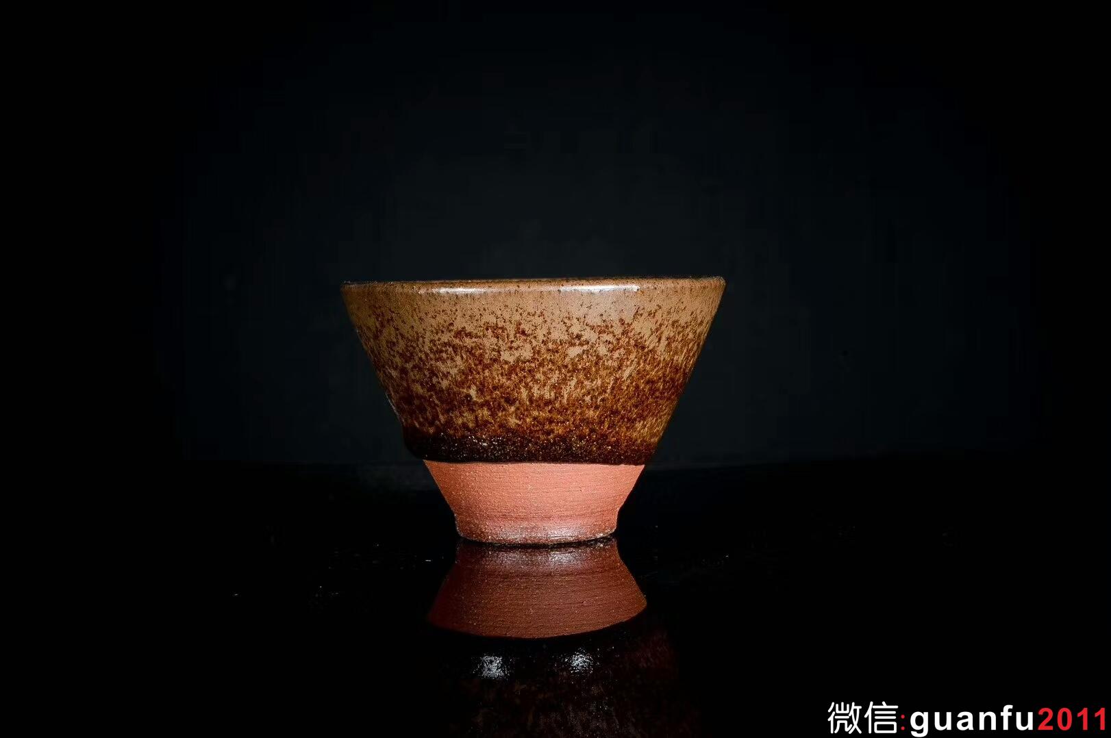 老龍窯柴燒第一人熊忠貴 絕版直斗笠一枚 8口徑