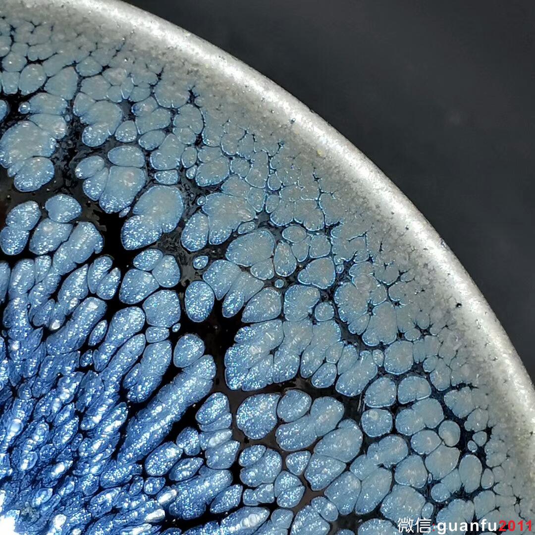 省級大師~蔡炳盛師傅作品：經典油滴 口徑8.2高4.3