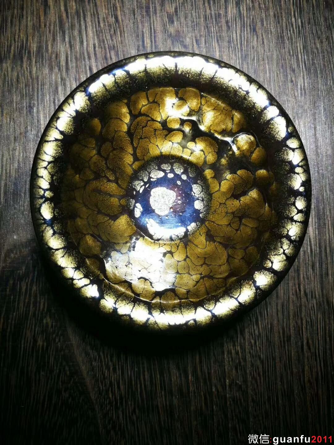 黃美金  金盞 口徑:9.8  高:5.0