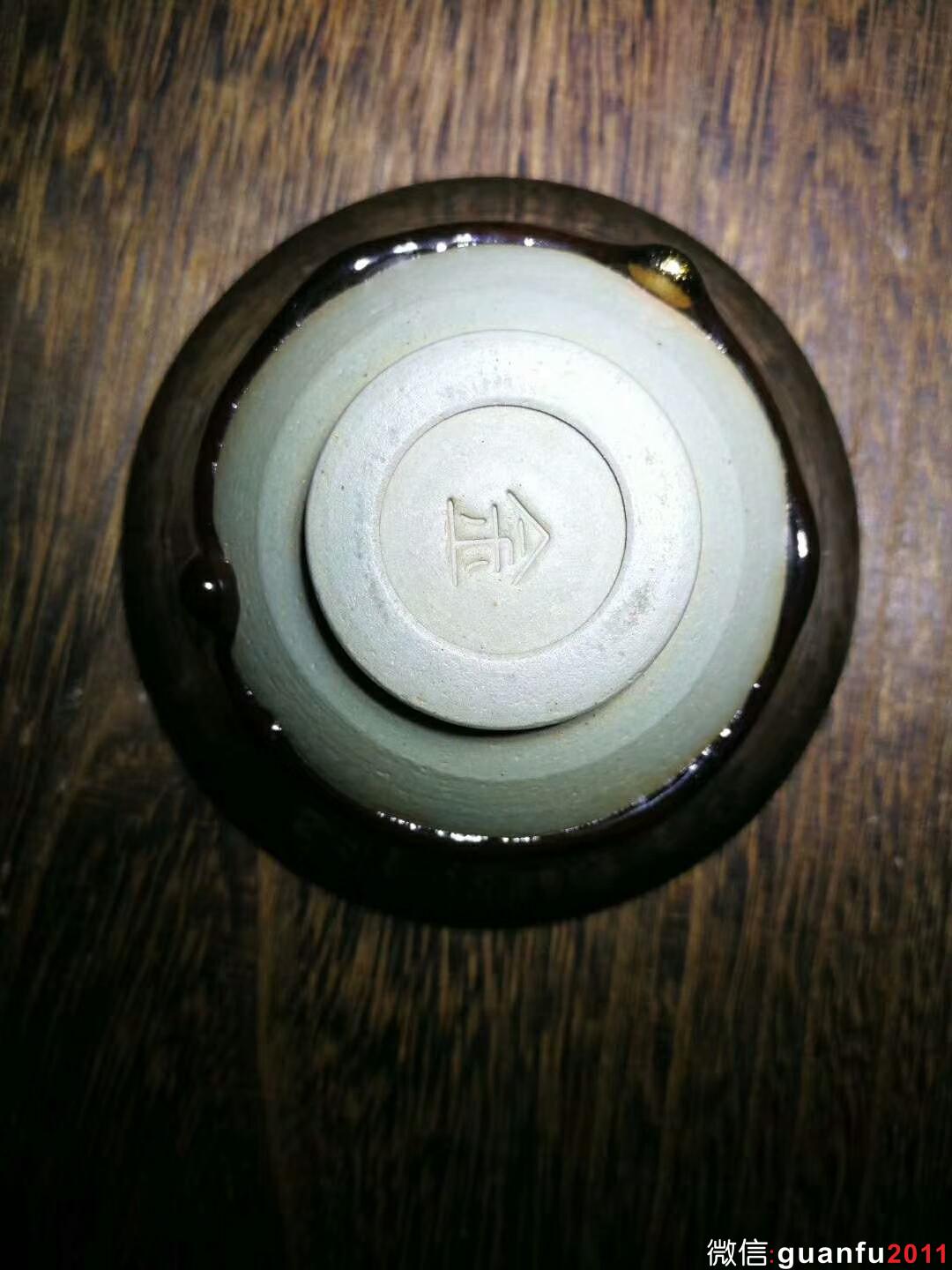 黃美金  金盞 口徑:9.8  高:5.0