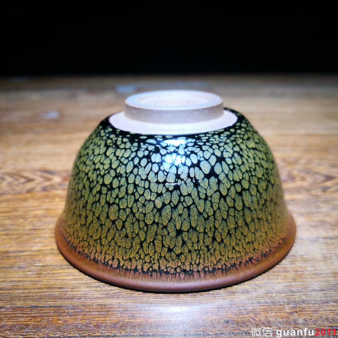 陳慧敏師傅作品~綠鷓鴣新器形 口徑9.8高5