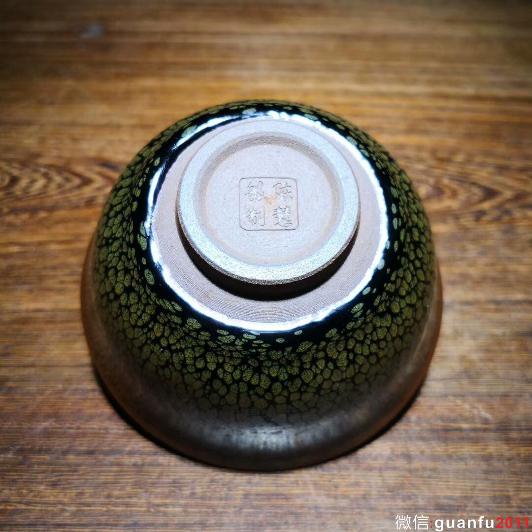 陳慧敏師傅作品~綠鷓鴣新器形 口徑9.8高5