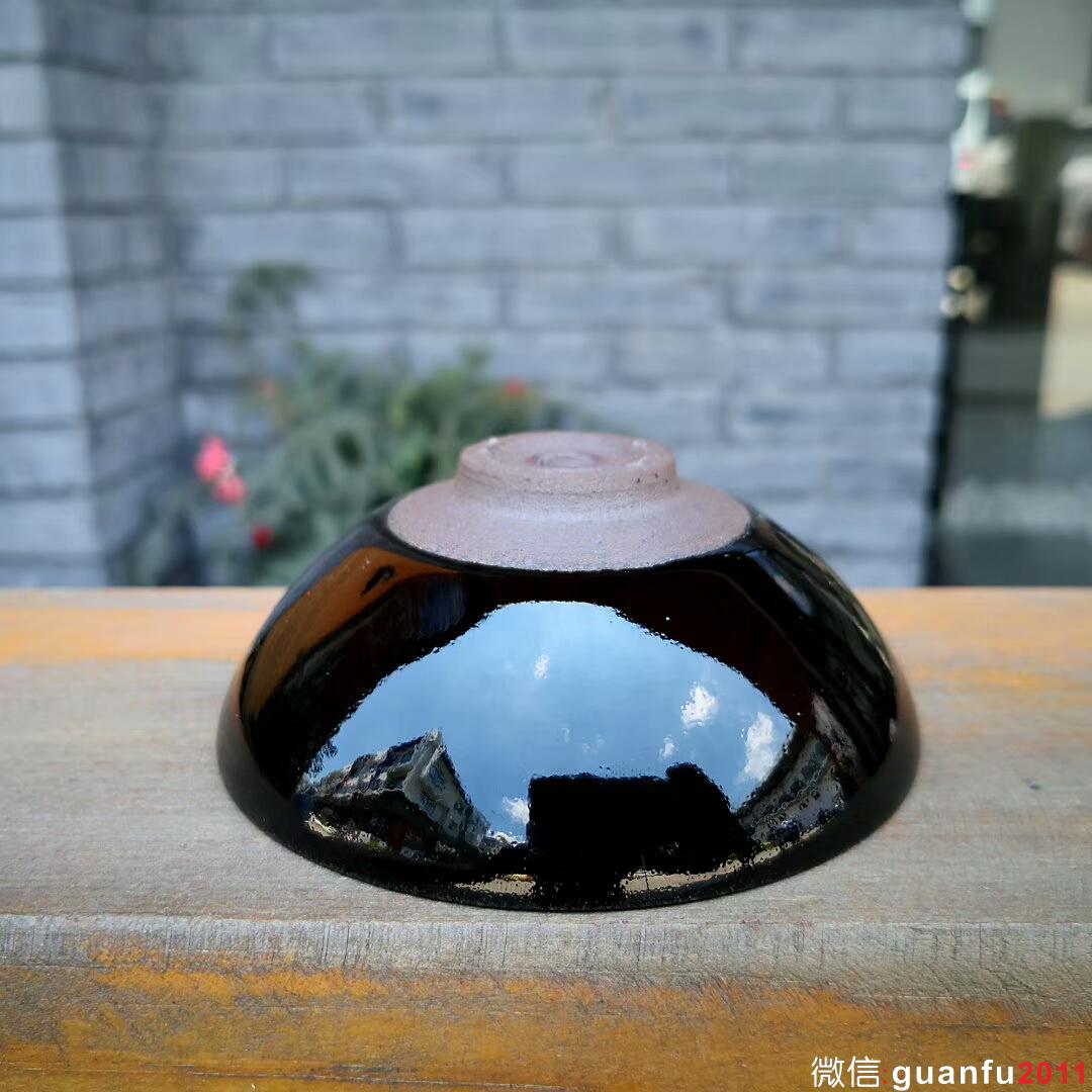 一葉菩提開宗大師~張中欽老師作品 口徑9.3高3.8