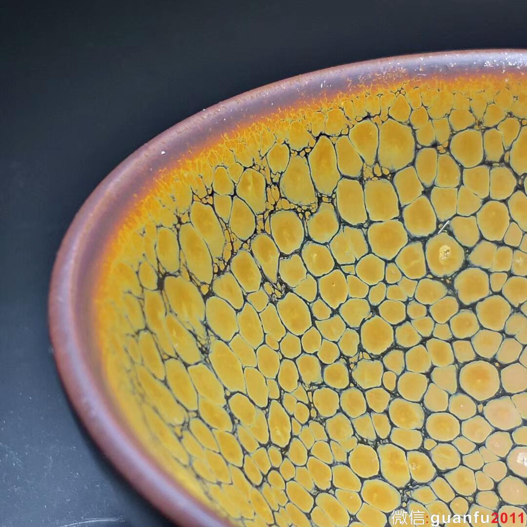 黃鷓鴣～非遺傳承人：孫福昆師傅作品！ 口徑9.5高5.2