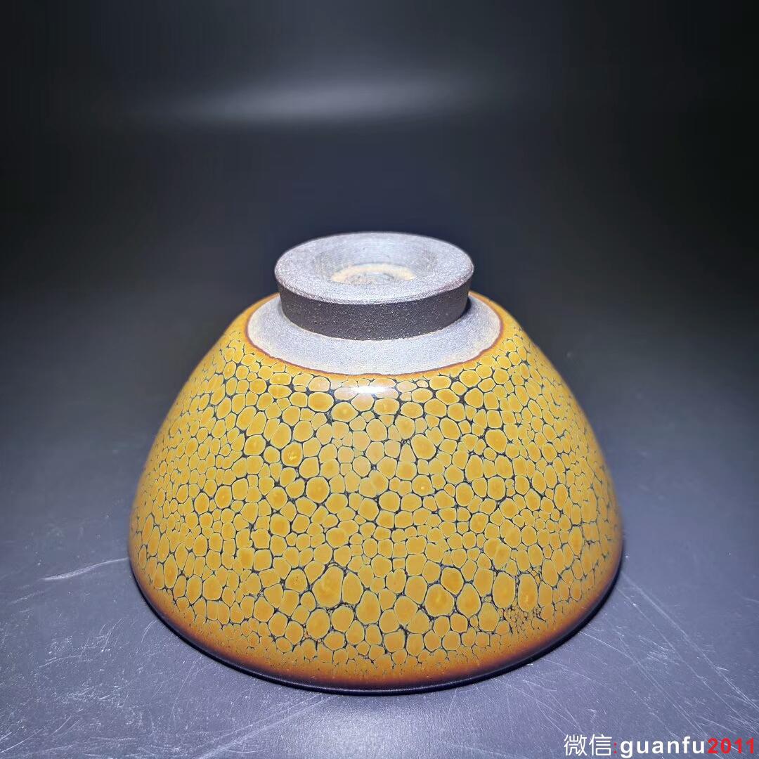 黃鷓鴣～非遺傳承人：孫福昆師傅作品！ 口徑9.5高5.2