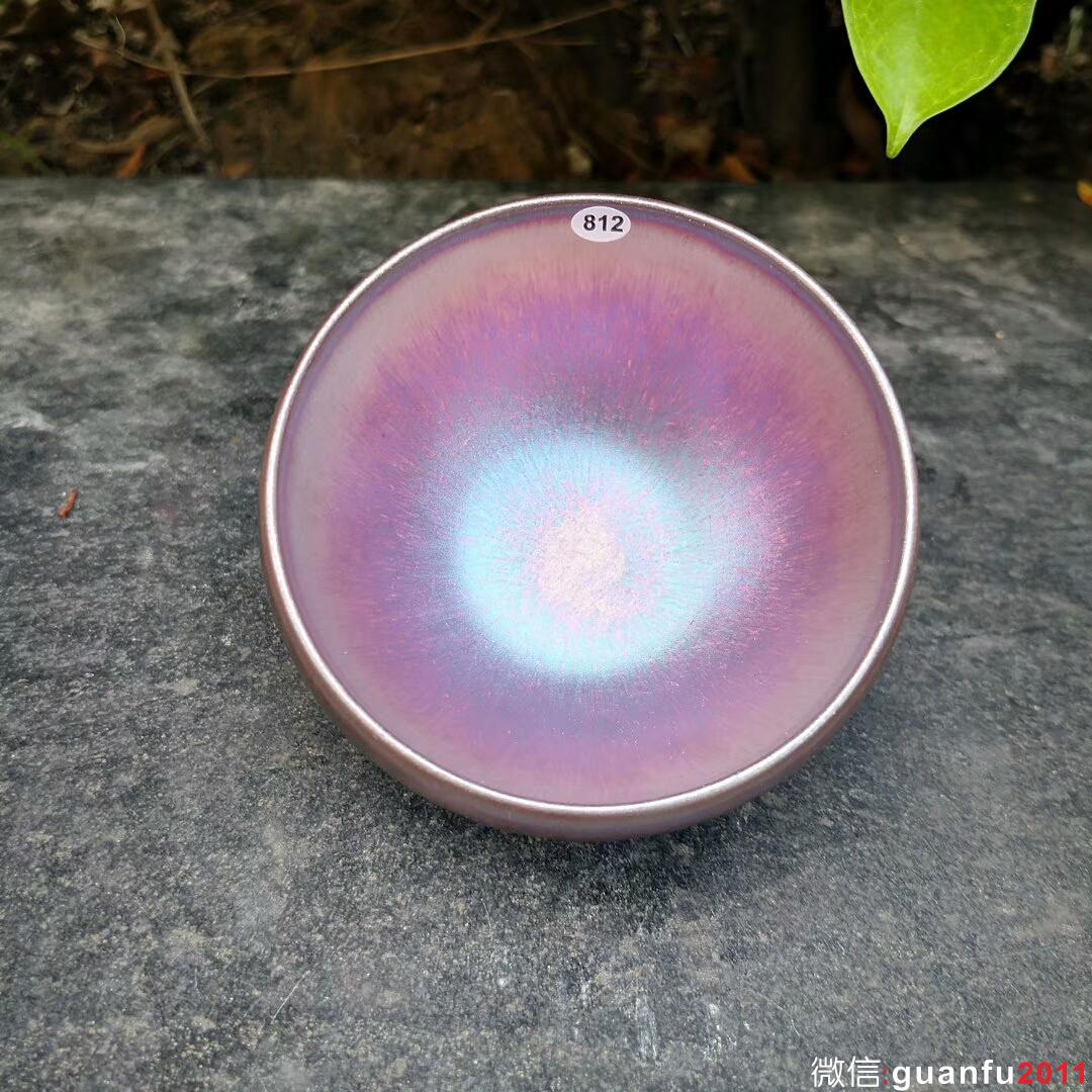 玲瓏粉彩 口徑8.1肚大8.8高6.5