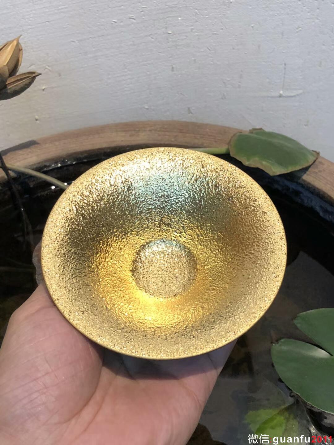 李盞 李昌海老師 金盞鷓鴣斑 口徑：11高：6