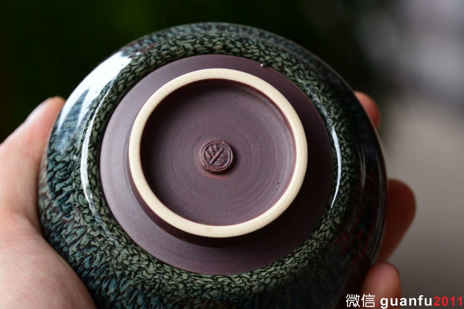 范澤鋒：星月盞 鷓鴣斑鼓杯型:9公分