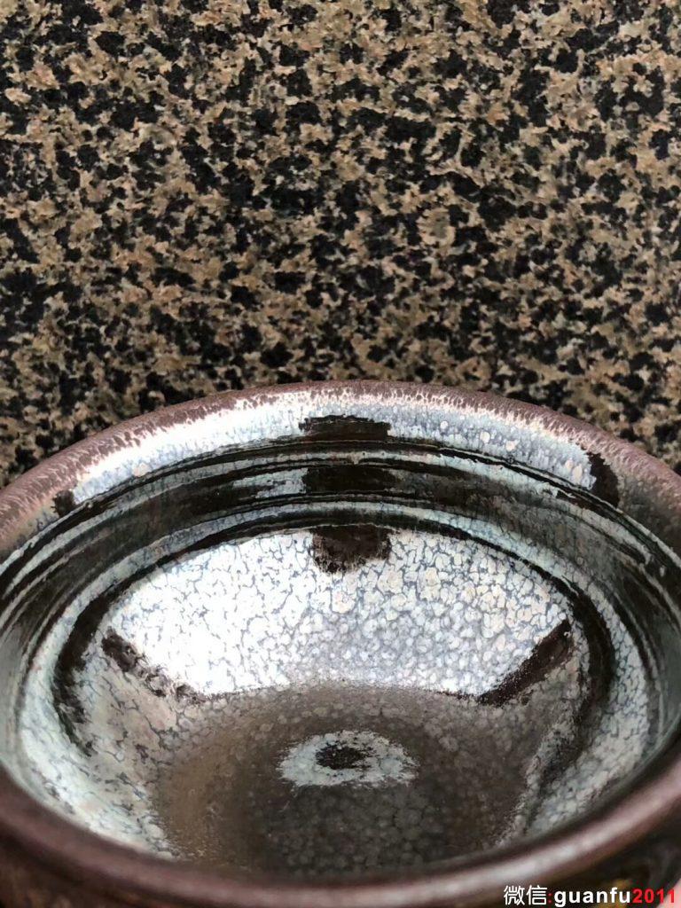 國大師 孫建興老師  頂級 虹彩油滴茶盞