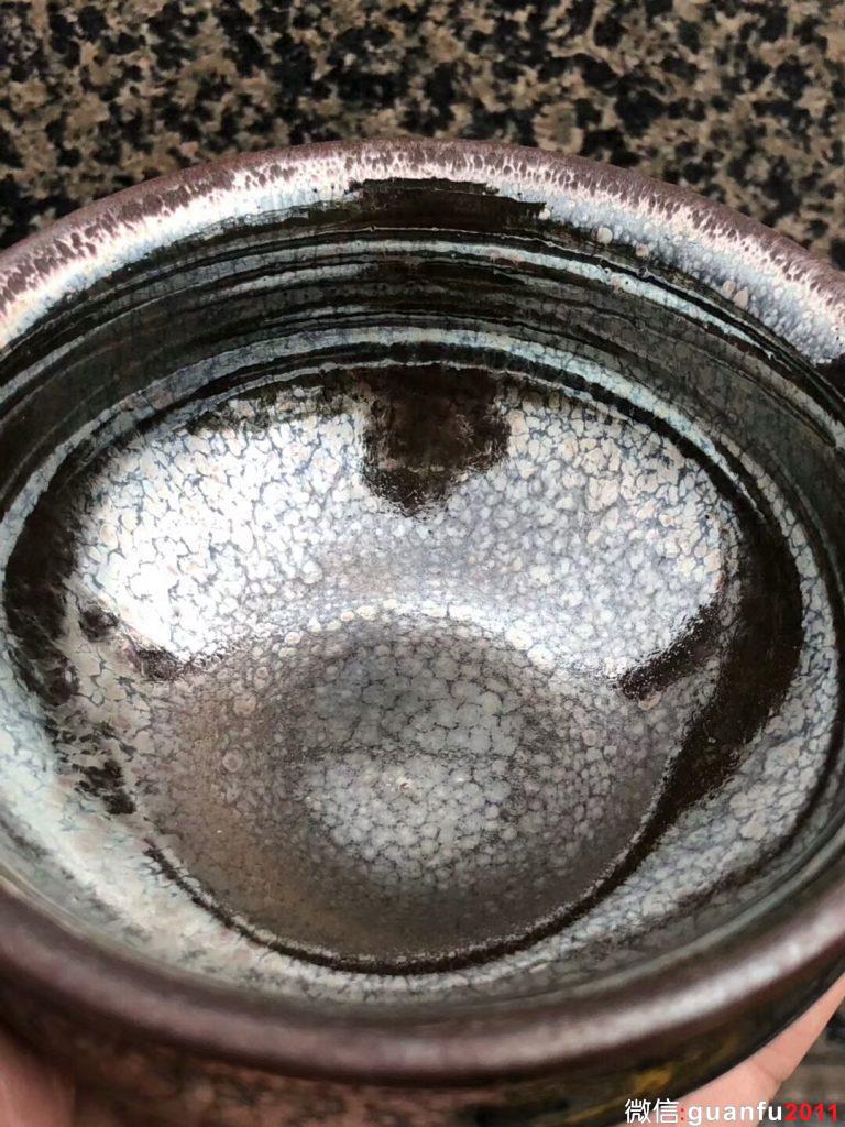 國大師 孫建興老師  頂級 虹彩油滴茶盞