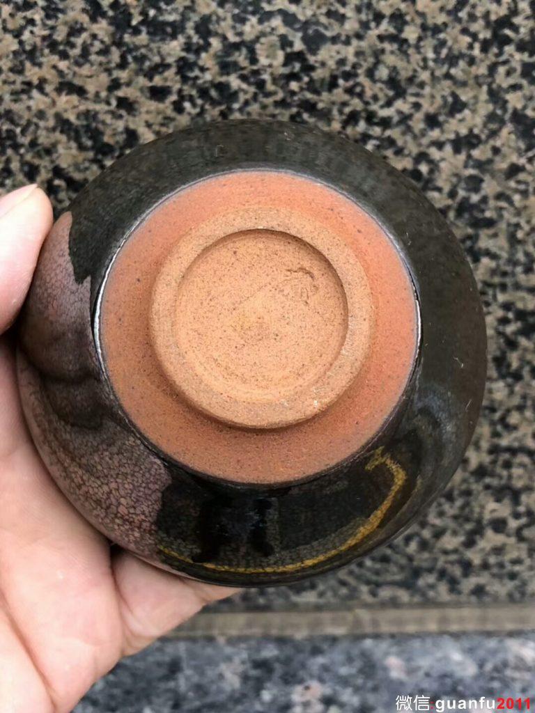 國大師 孫建興老師  頂級 虹彩油滴茶盞