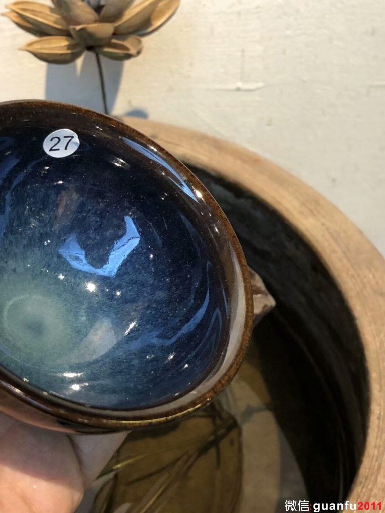 國大師 孫建興老師  烏金藍 茶盞